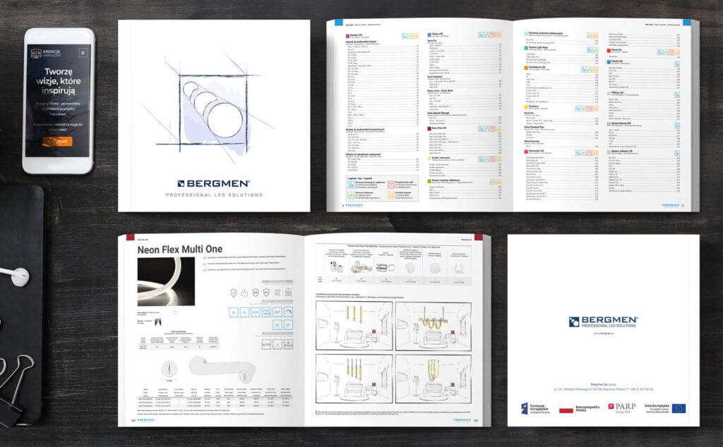 Projekt katalogu Bergmen