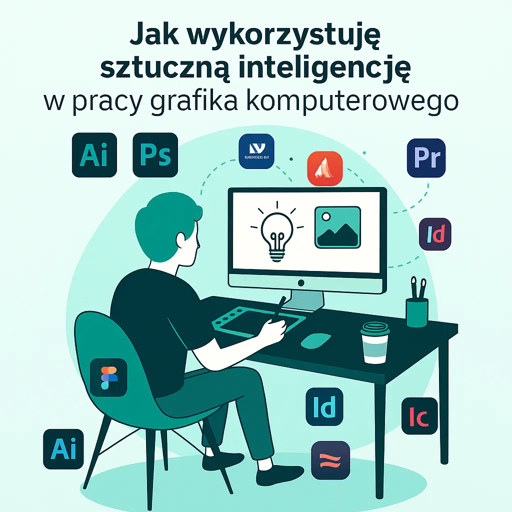 Jak wykorzystuję sztuczną ineligencję w pracy grafika komputerowego